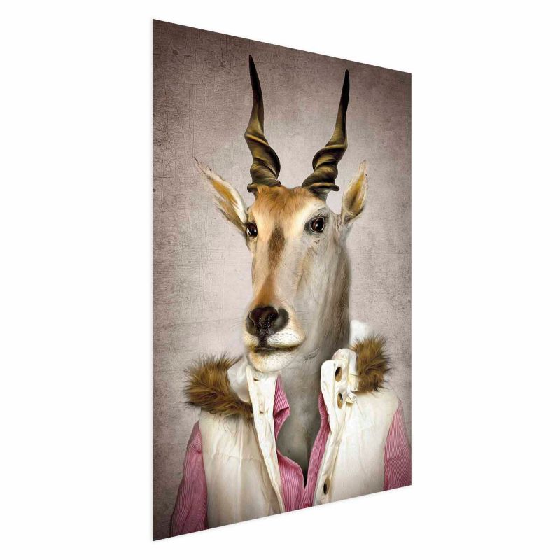 Plakat Artgeist Antylopa 21x30 cm bez ramy 1 szt