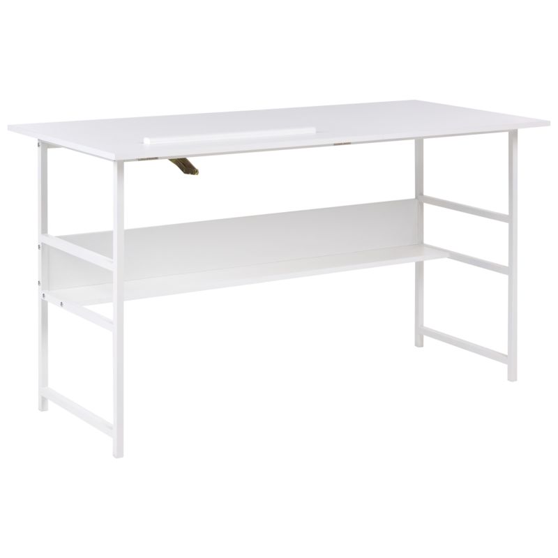 Biurko Oran Biały 140 cm 60 cm 1 szt.