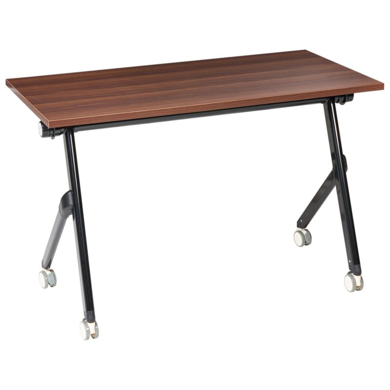 Składane biurko Bendi Ciemnobrązowy 120 cm 60 cm 1 szt.