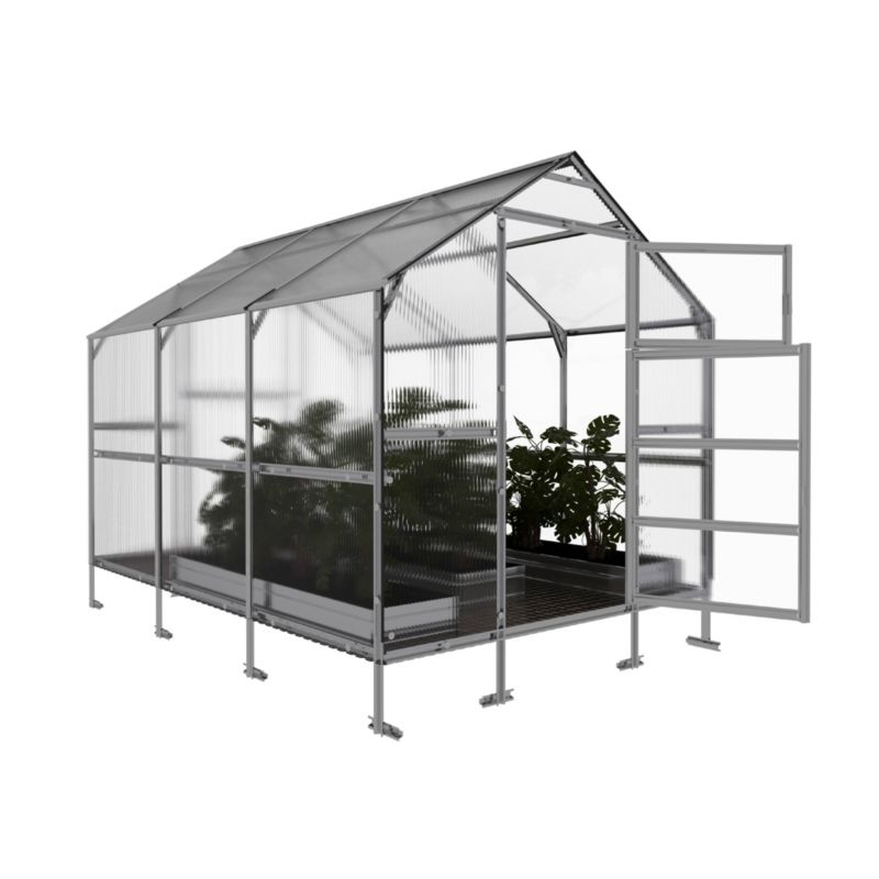 Szklarnia KLASIKA BERNARD 2,35 x 3 m (7,05 m²), 6 mm z powłoką z poliwęglanu 1szt.