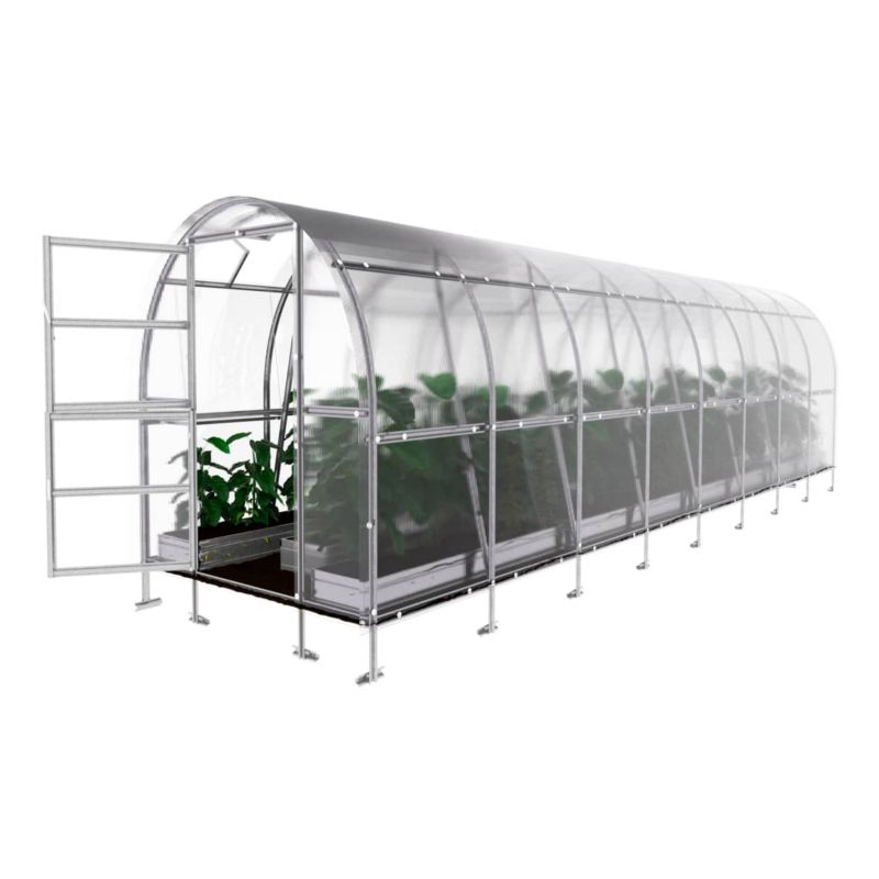 Szklarnia KLASIKA SLIM 2 x 8 m (16 m²), 4 mm z powłoką z poliwęglanu 1szt.