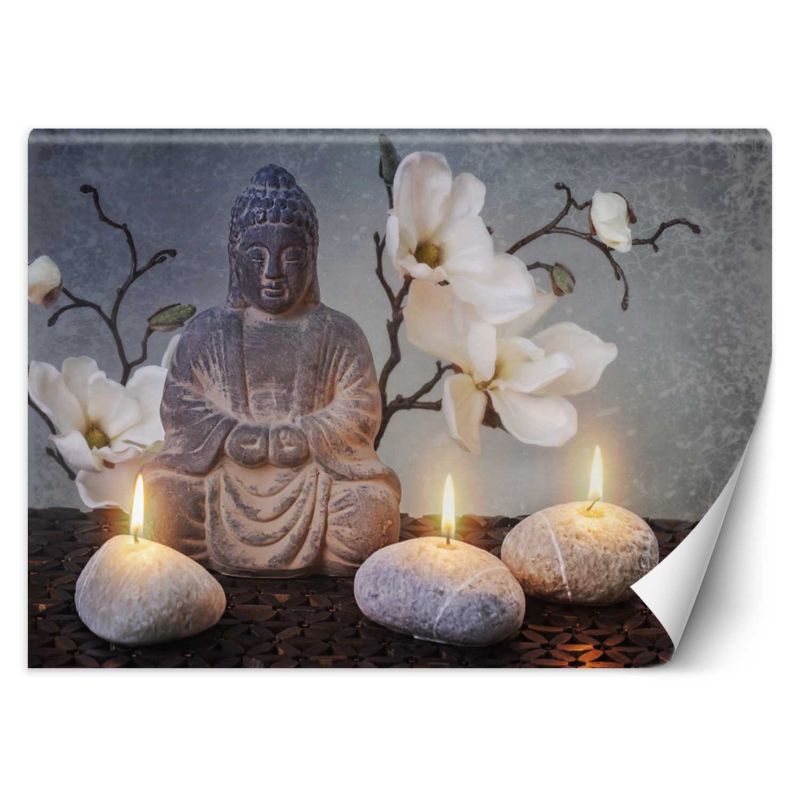 Fototapeta Feeby Budda i świece 450x315 1 szt
