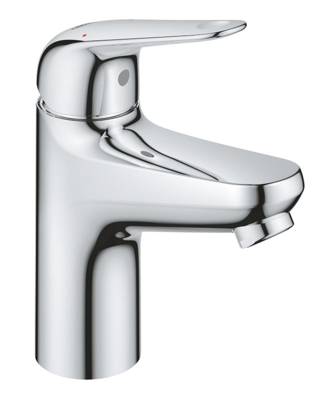 Bateria umywalkowa Grohe Swift StarLight Chrome jednym uchwytem, oszczędność wody, 1 szt.
