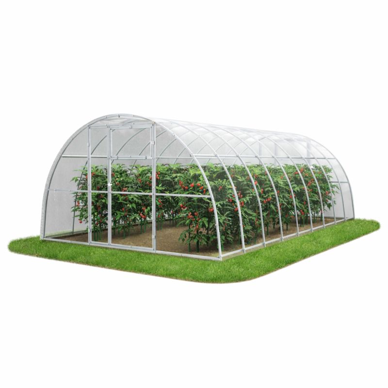 Szklarnia z poliwęglanu 21m² e-szklarnia.pl, 350x600x204 cm, poliwęglan 4 mm, profile 20x40 mm - 1 szt