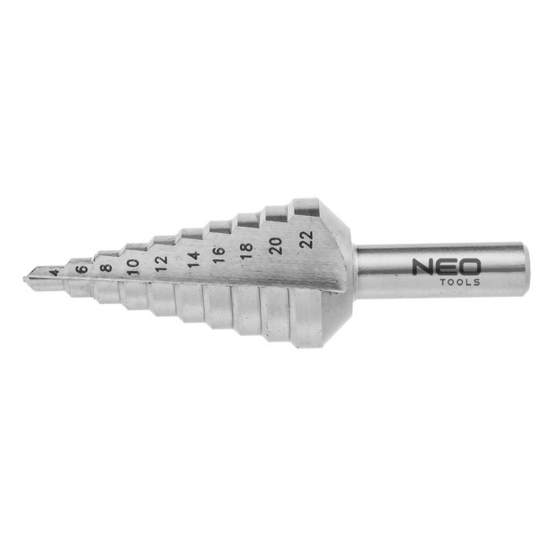 Wiertło stopniowe NEO TOOLS, 4-22 mm 1 szt