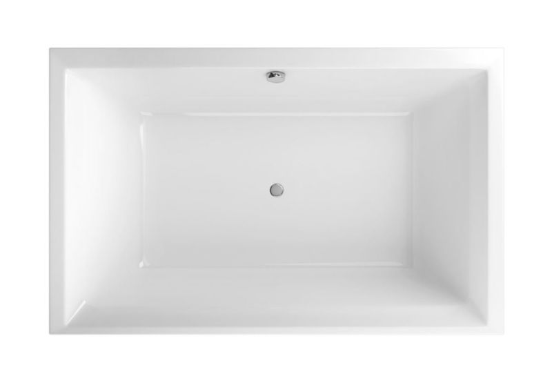 Wanna Excellent Crown Lux prostokątna 190x120 cm akrylowa biała 1 szt.