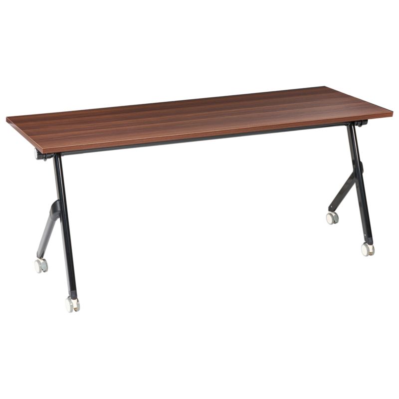 Składane biurko Bendi Ciemnobrązowy 180 cm 60 cm 1 szt.