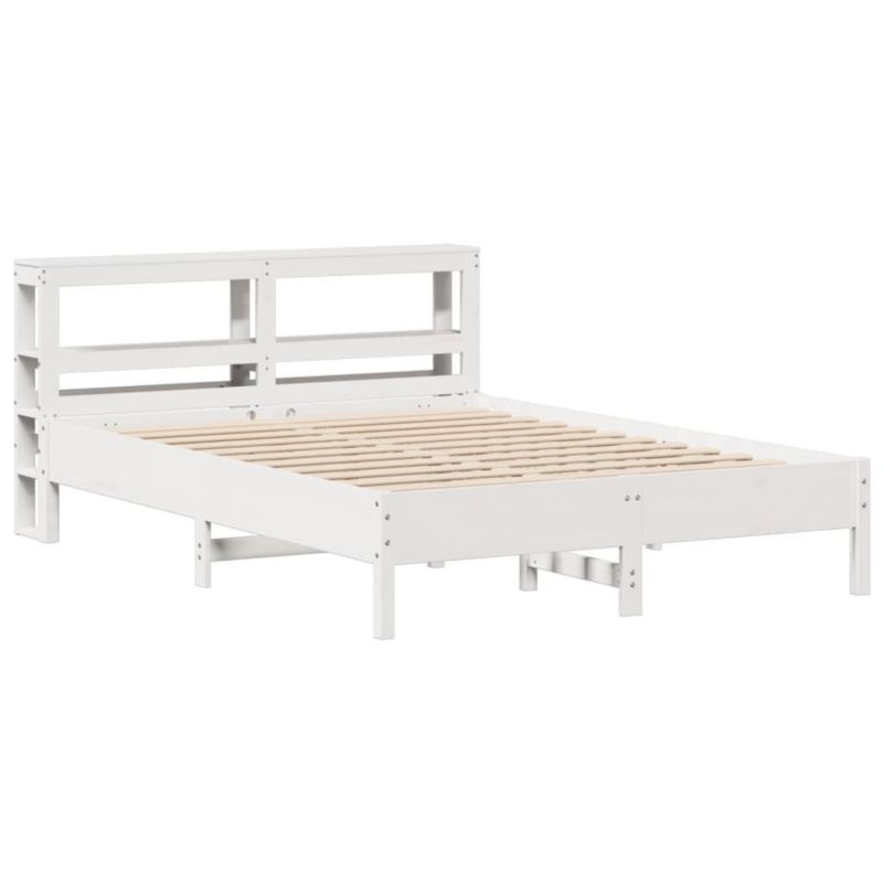 Łóżko drewniane WaszeMeble 150x200 cm biała WM-3306145 1 szt.