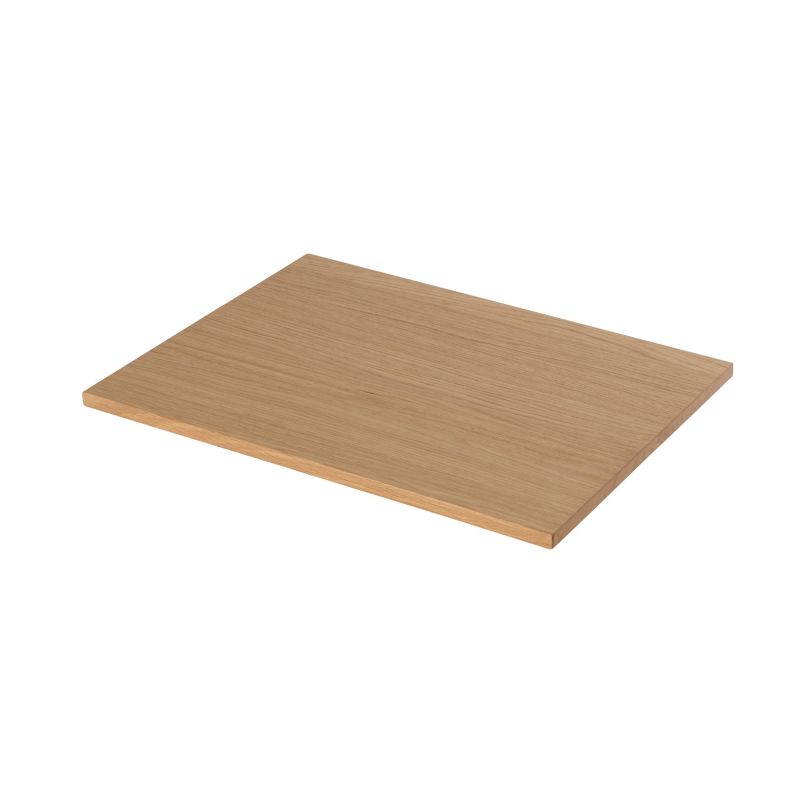 Blat łazienkowy GoodHome Avela 60 cm dębowy fornir