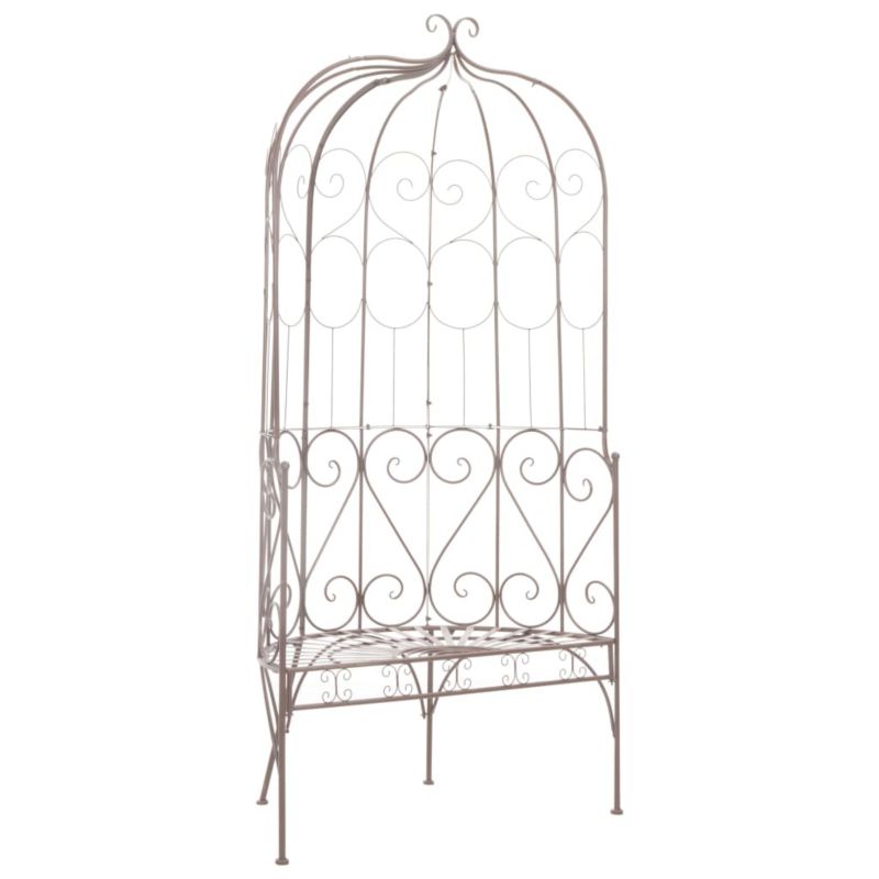 Ławka ogrodowa vidaxl 95 cm 45433 brąz 1 szt