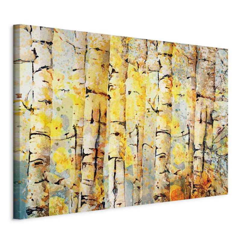 Obraz Artgeist Letnie kolory lasu 90 x 60 cm płótno włoskie 1 szt