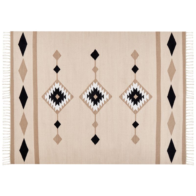Dywan Berdik Kolorowy 160 x 230 cm Bawełna Kilim 1 szt.