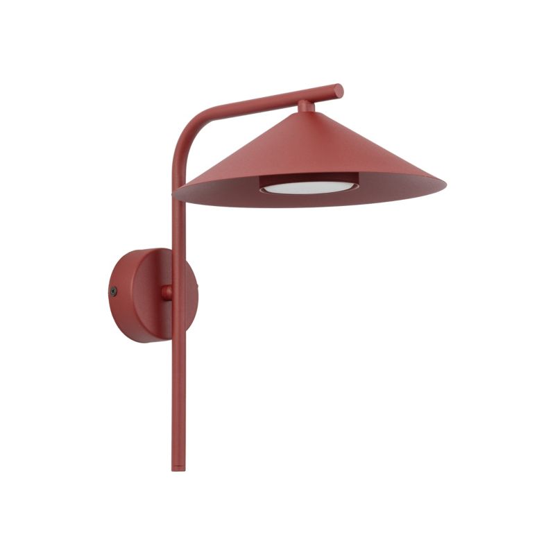 Kinkiet Tk Lighting Lume S bordowa stożek Burgund 1Xgx53 - 1szt.