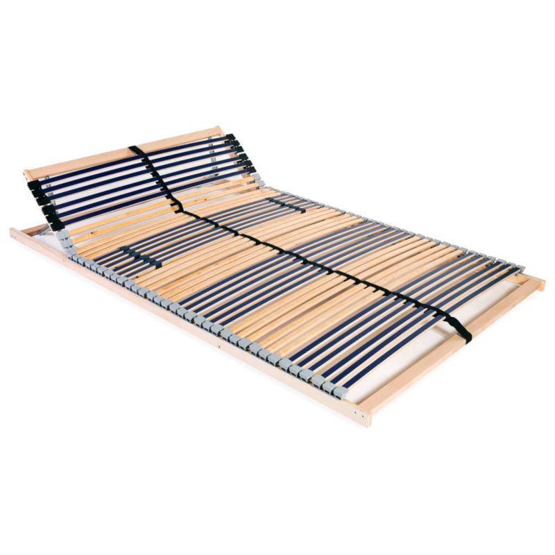 Stelaż listwowy VidaXL z drewna bukowego 195 x 100 x 10 cm regulowany 1 szt.
