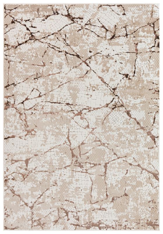 Dywan Nowoczesny Abstrakcyjny Rieti Marrone 160 x 230 cm beżowy, brązowy 1 szt.