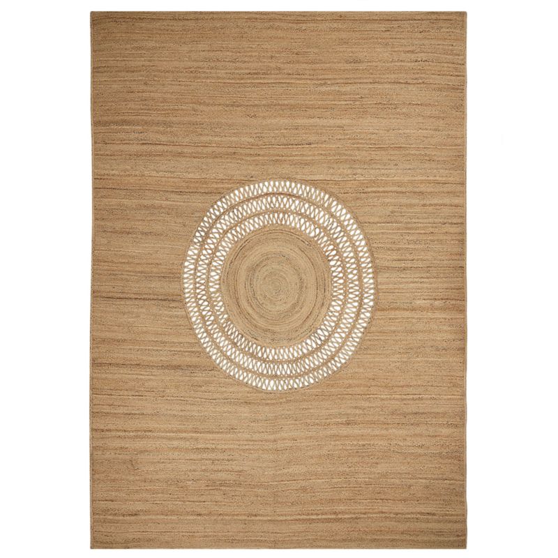 Dywan Bogazoren Beżowy 160 x 230 cm Juta 1 szt.