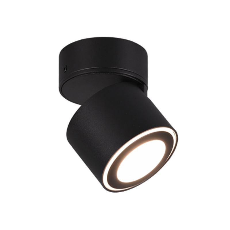 Oprawa sufitowa Trio Taurus czarny LED 5W 3000K 450 lm IP20 wym: 8,7 x 8,7 cm metal - 1 szt.