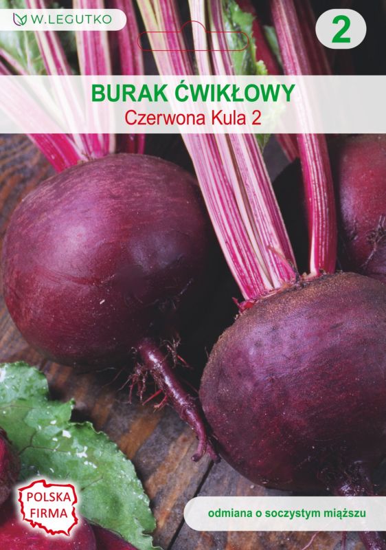 Nasiona burak ćwikłowy czerwona kula 2