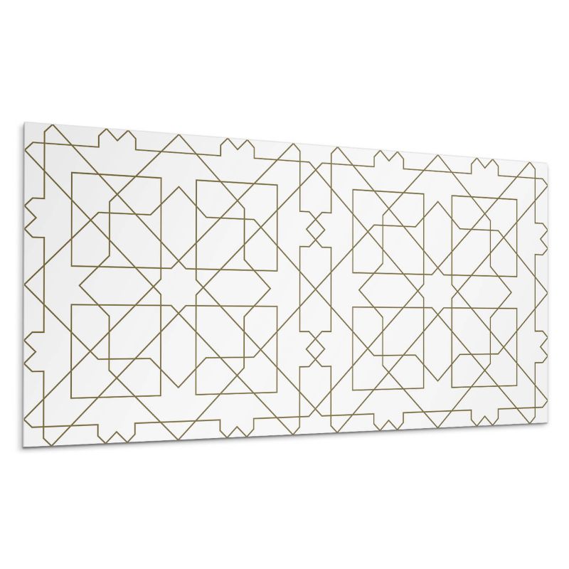 Panel samoprzylepny Wallfluent 120x60 cm Wzór linii w formie geometrycznej 1 szt.