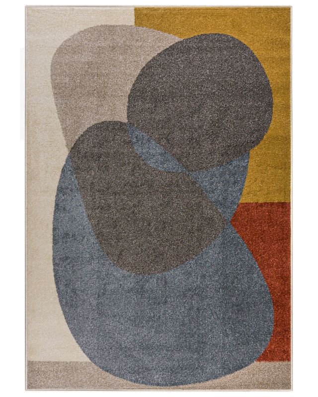Dywan Wewnętrzny LUCY NP27J Mazovia Prostokątny 160 x 230 cm Kolorowy Motyw Geometryczny 1 szt.