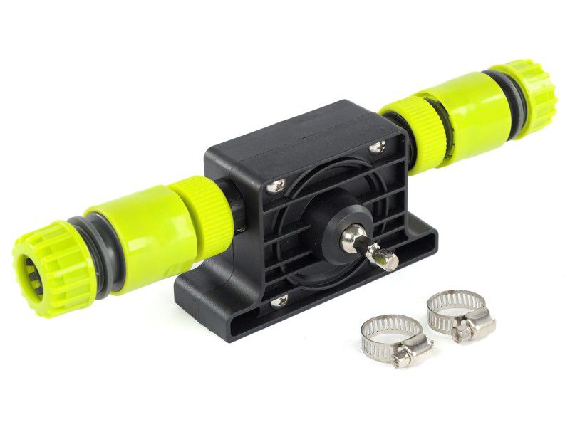 Pompka napędzana wiertarką, Carmotion, przyłącza 3/4" + 2 adaptery 1/2", 1 szt.