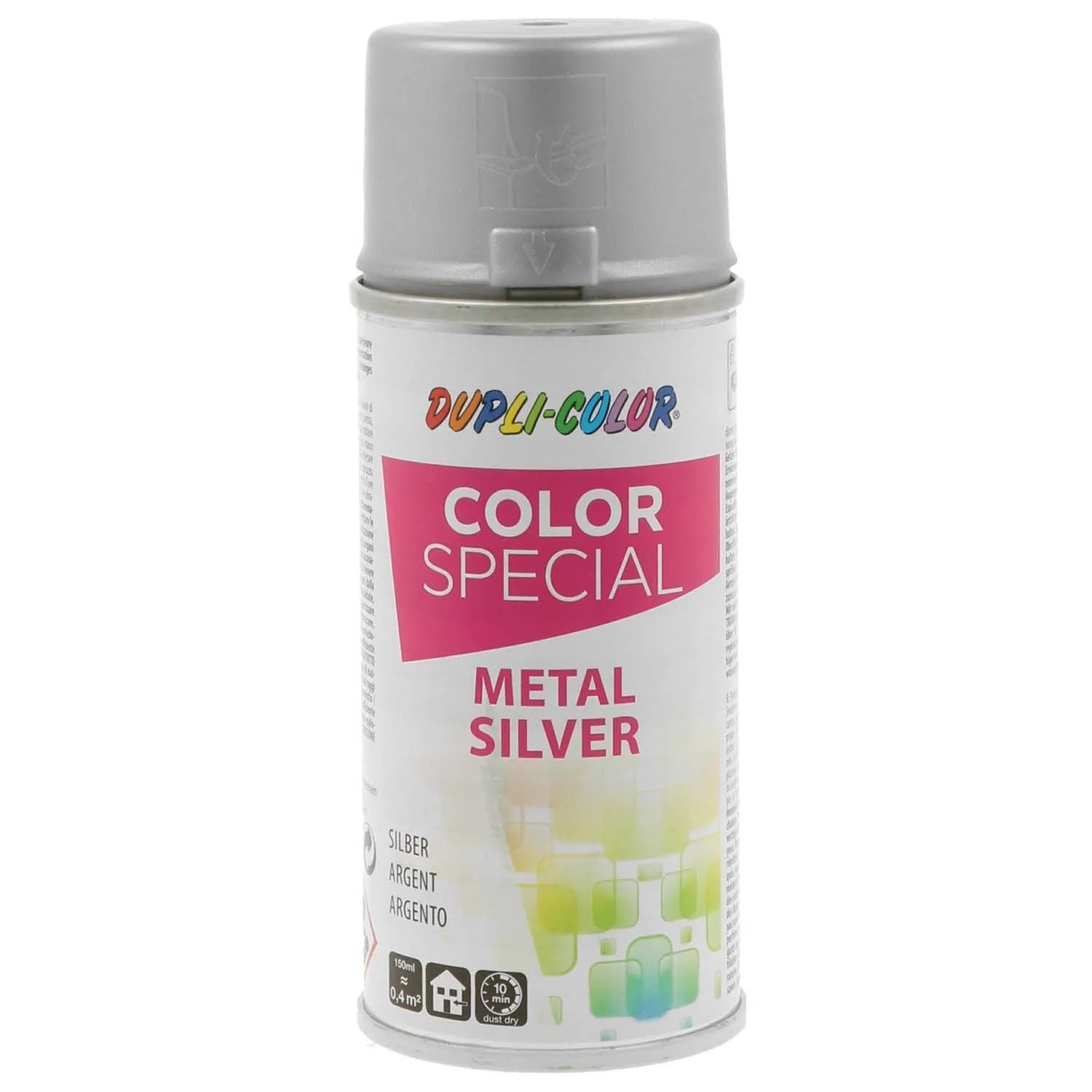 Dupli-Color Lakier ColorSpray srebrny z opiłkami brązu 150 ml
