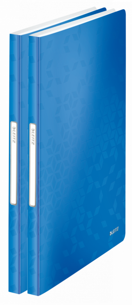2x Album ofertowy Leitz Wow, A4, 40 koszulek, niebieski