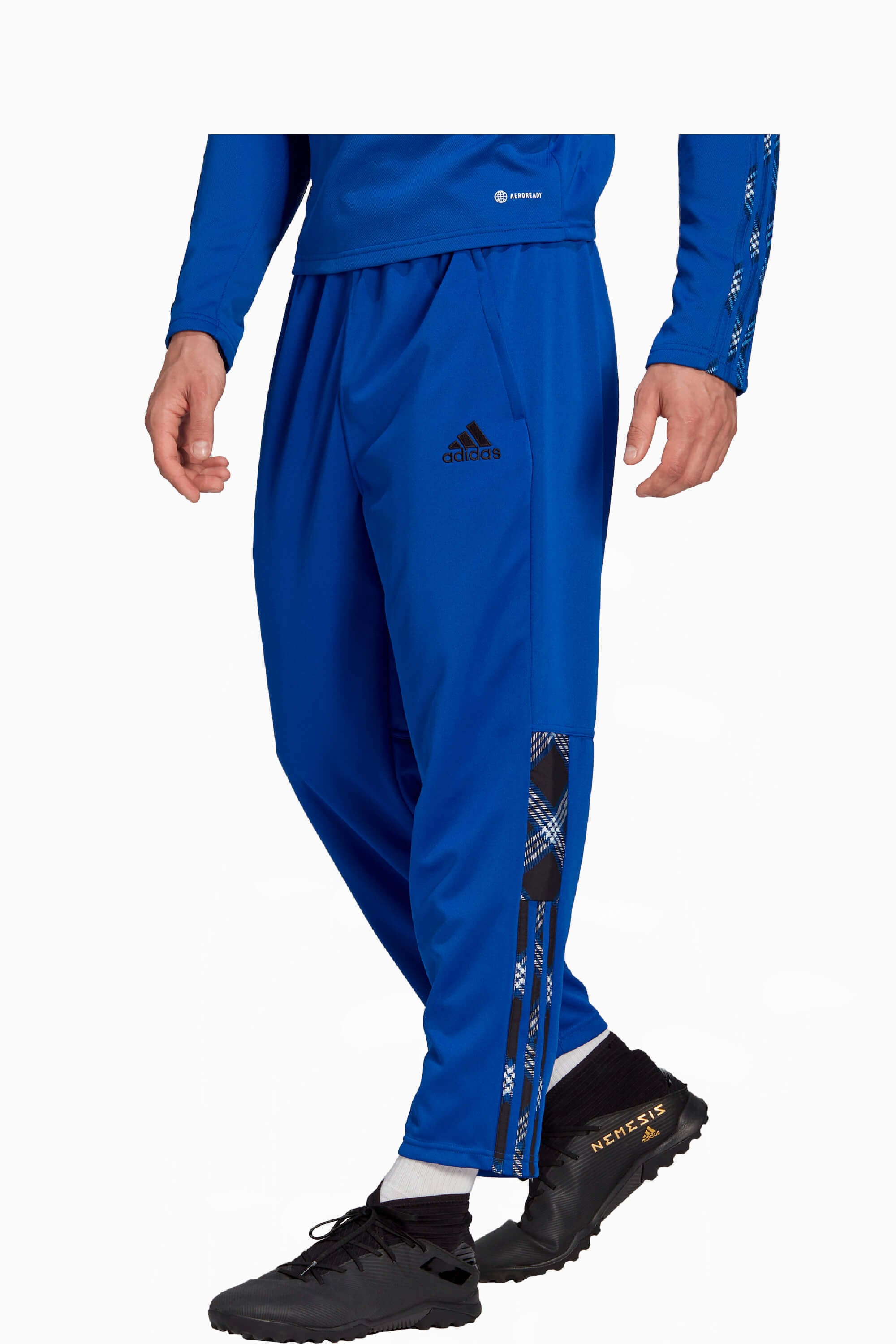 Spodnie adidas Tiro 7/8 - Niebieski