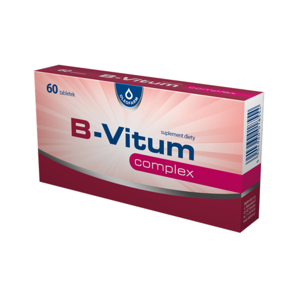 Oleofarm, b-vitum complex, 60 tabletek
