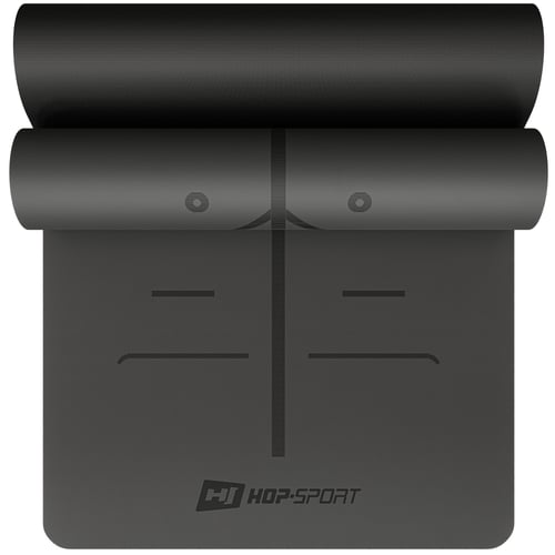 Gymnastikmatte HS-P005GM 0,5 cm schwarz