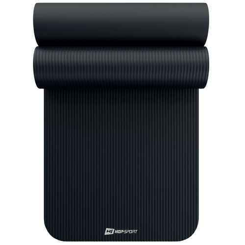 Gymnastikmatte HS-NB015GM 1,5 cm schwarz