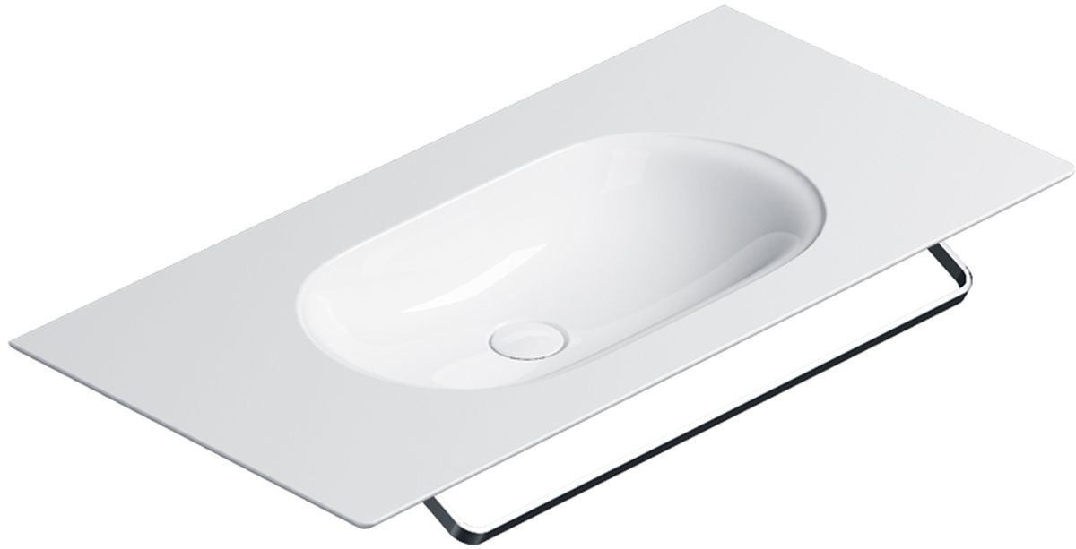 Catalano Horizon umywalka 100x50 cm prostokątna ścienna-meblowa biała 0521010021