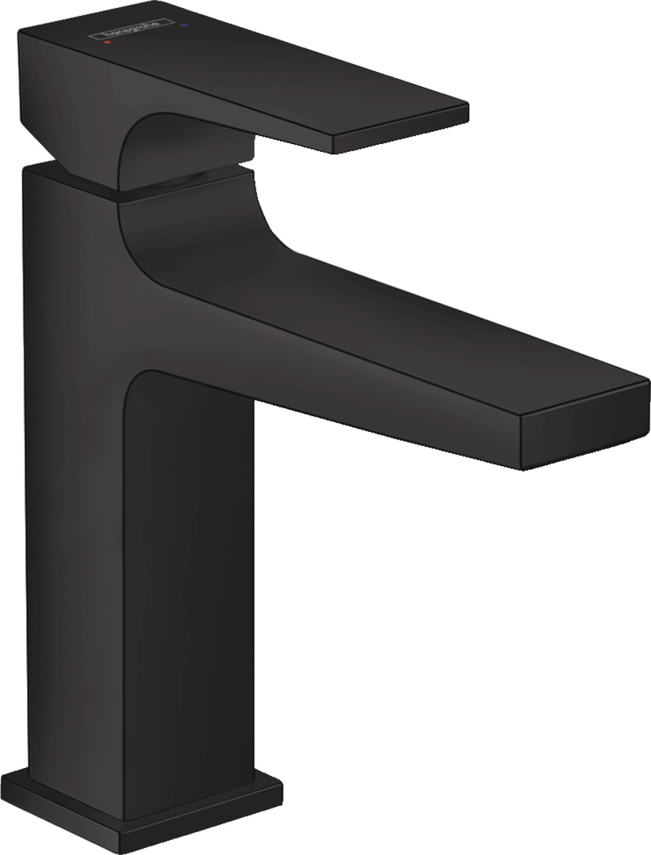Hansgrohe Metropol 110 bateria umywalkowa stojąca EcoSmart czarny mat 32507670