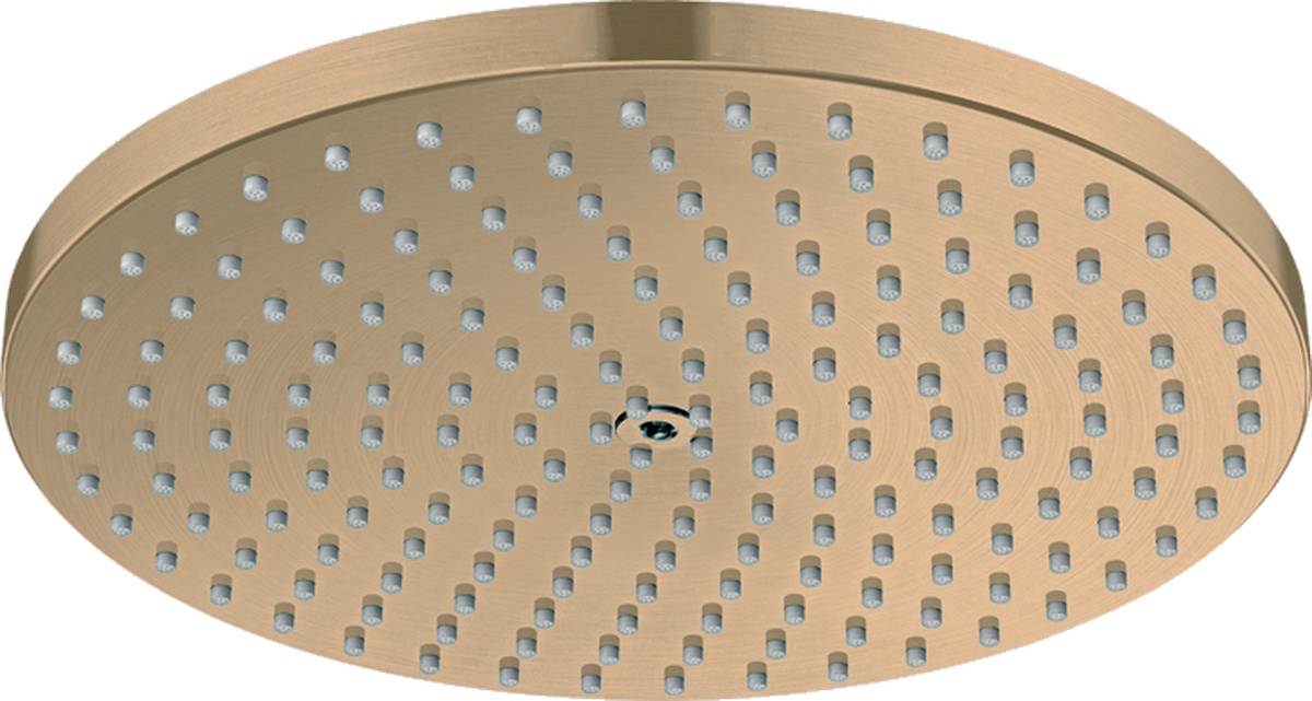 Hansgrohe Raindance S deszczownica 24x24 cm okrągła brąz szczotkowany 27624140