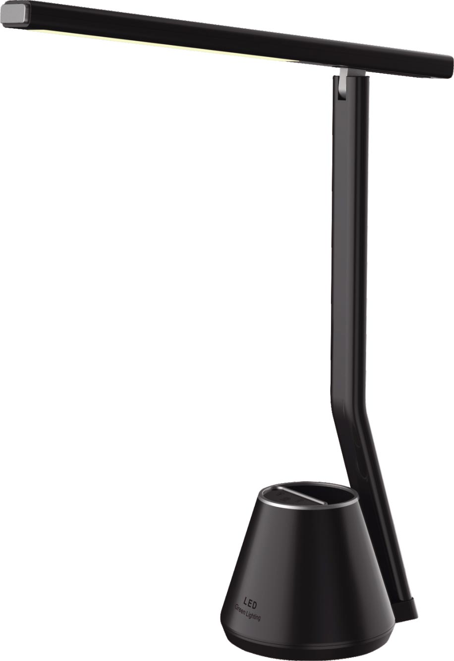 Kaja Kiki lampa biurkowa 1x8W LED czarna K-BL1066CZARNY