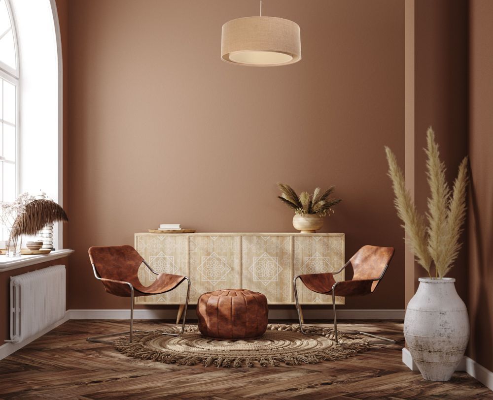 BPS Koncept Boho lampa wisząca 1x60 W kremowa-beżowa 06A-002-50