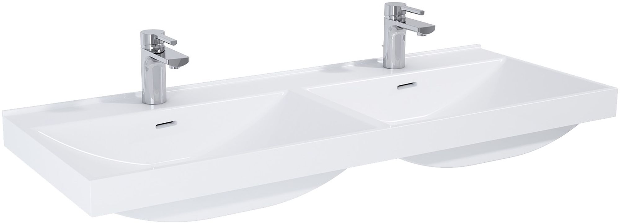 Elita Maxxi umywalka 121x46 cm prostokątna meblowa biała RE041200078060