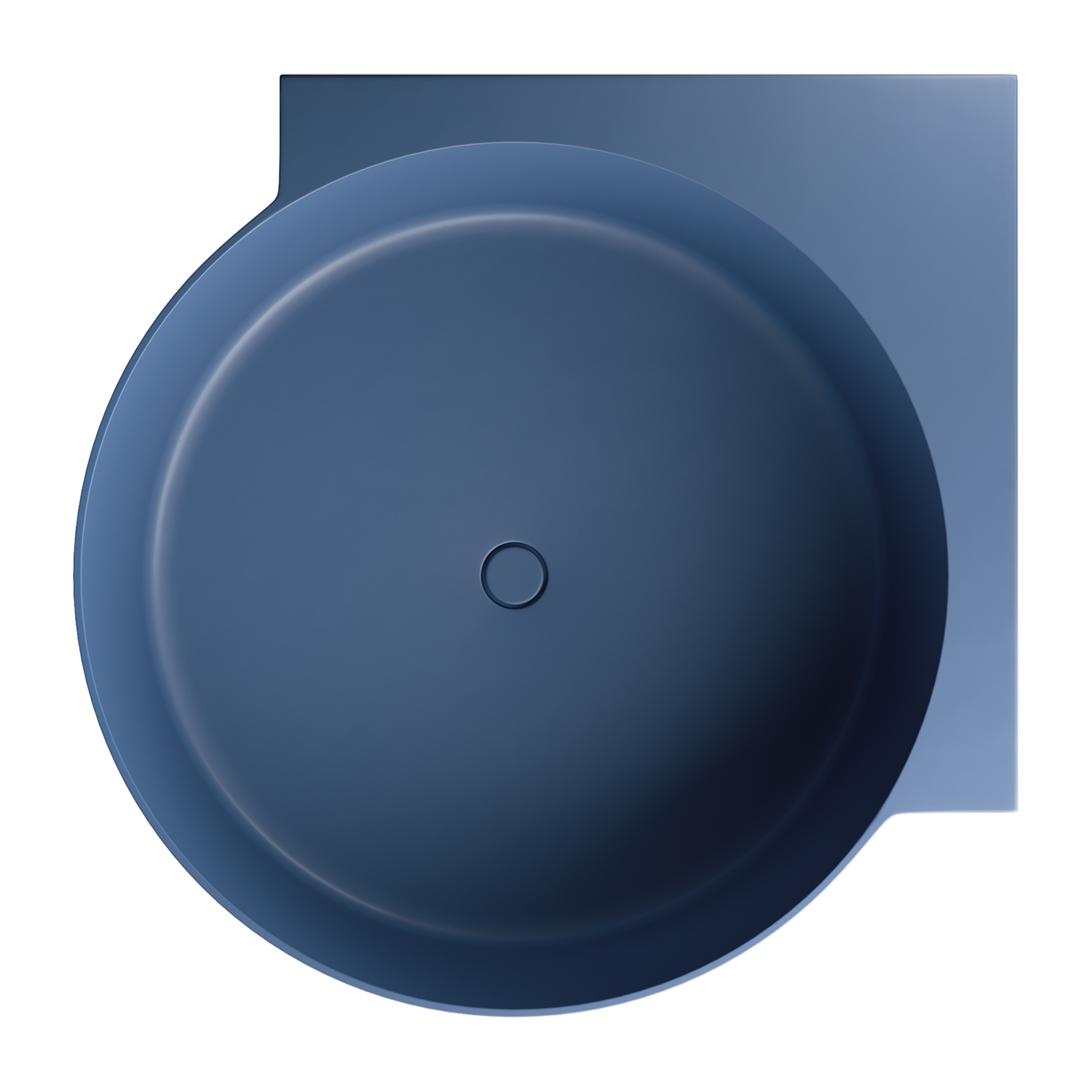 Omnires Ovo M+ wanna narożna 120x120 cm midnight blue mat OVO120WNMB