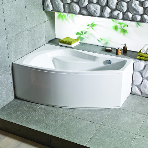 Roca Nicole wanna narożna 160x80 cm lewa biała A24T153000 - Wysyłka w 24h