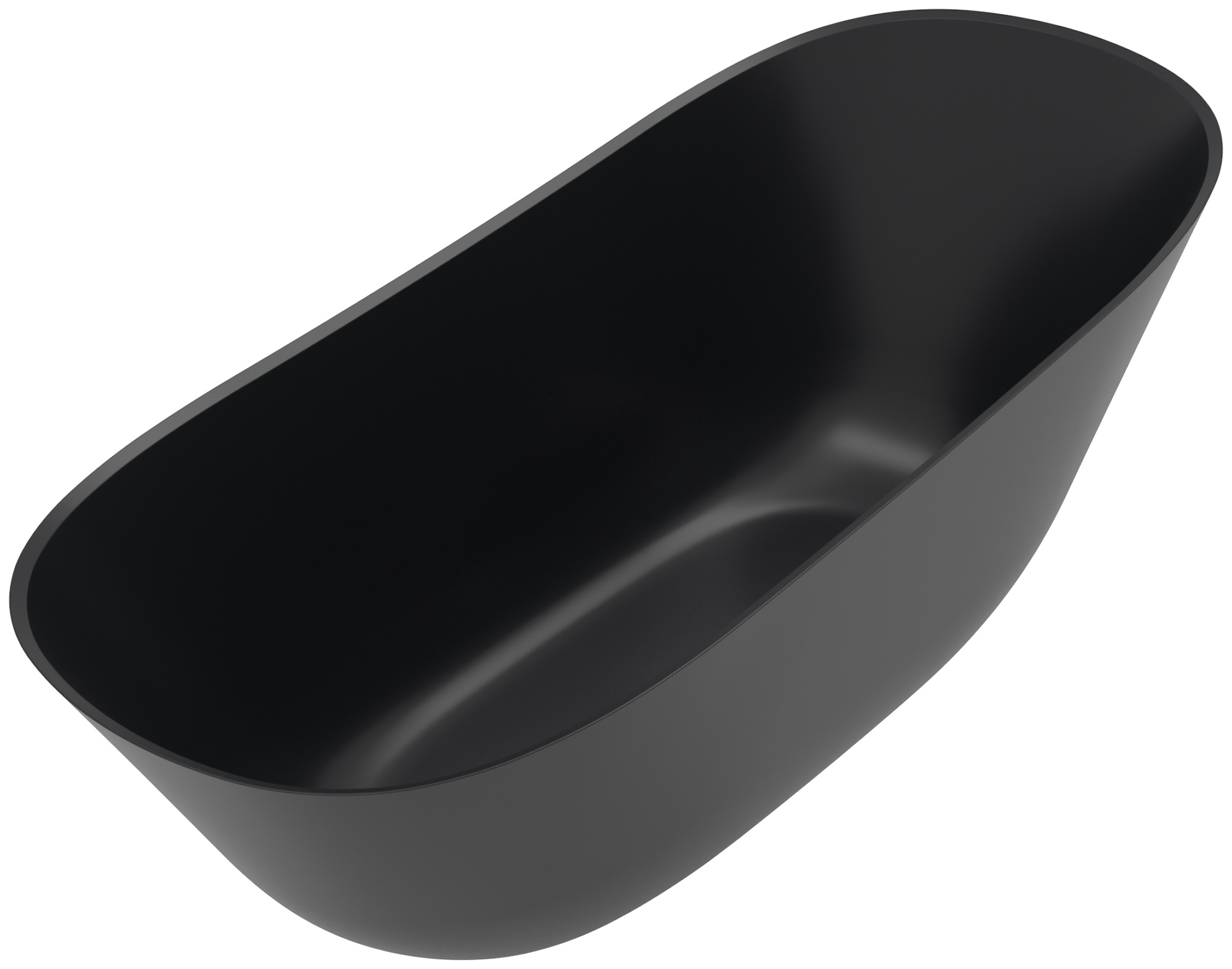 Villeroy & Boch Theano wanna wolnostojąca 170x75 cm SilentFlow Pure Black UBQ170ANH7F200TVR7