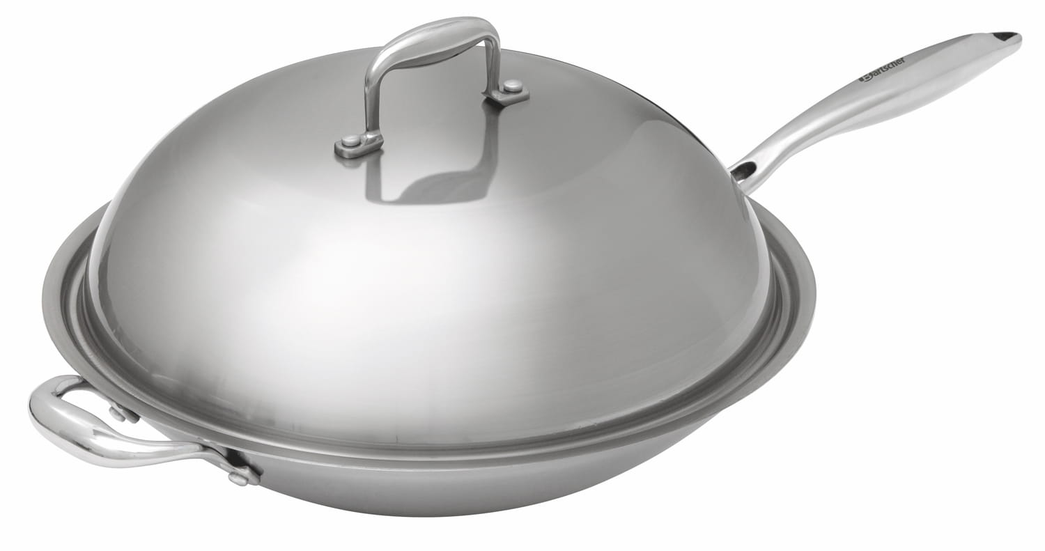 Patelnia wok do kuchenek indukcyjnych Bartscher