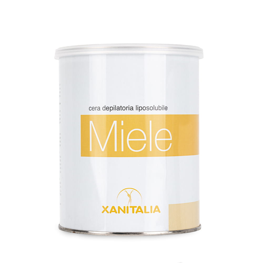 Wosk do depilacji w puszce do depilacji paskowej Xanitalia Miele miodowy 800ml