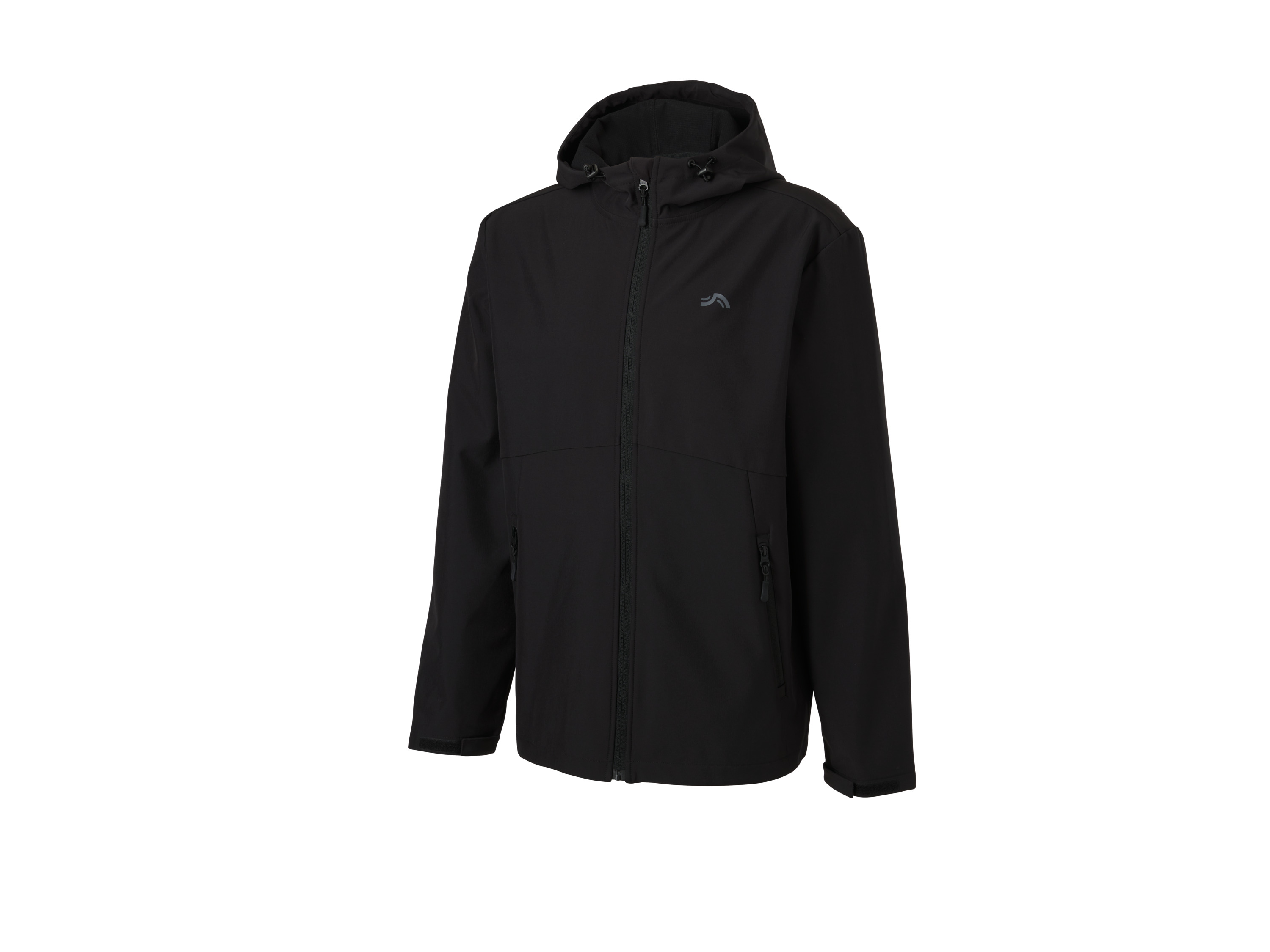 Crivit Kurtka softshell męska Czarny, L 52/54