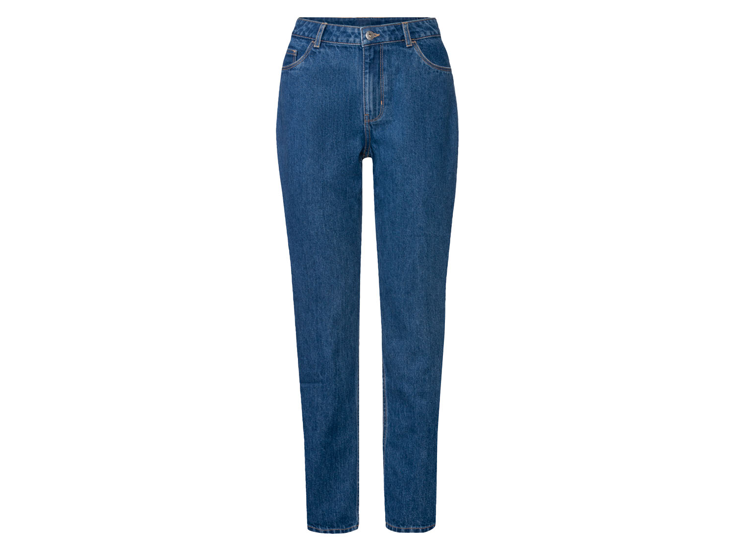 esmara Jeansy damskie Mom fit Niebieski, 38