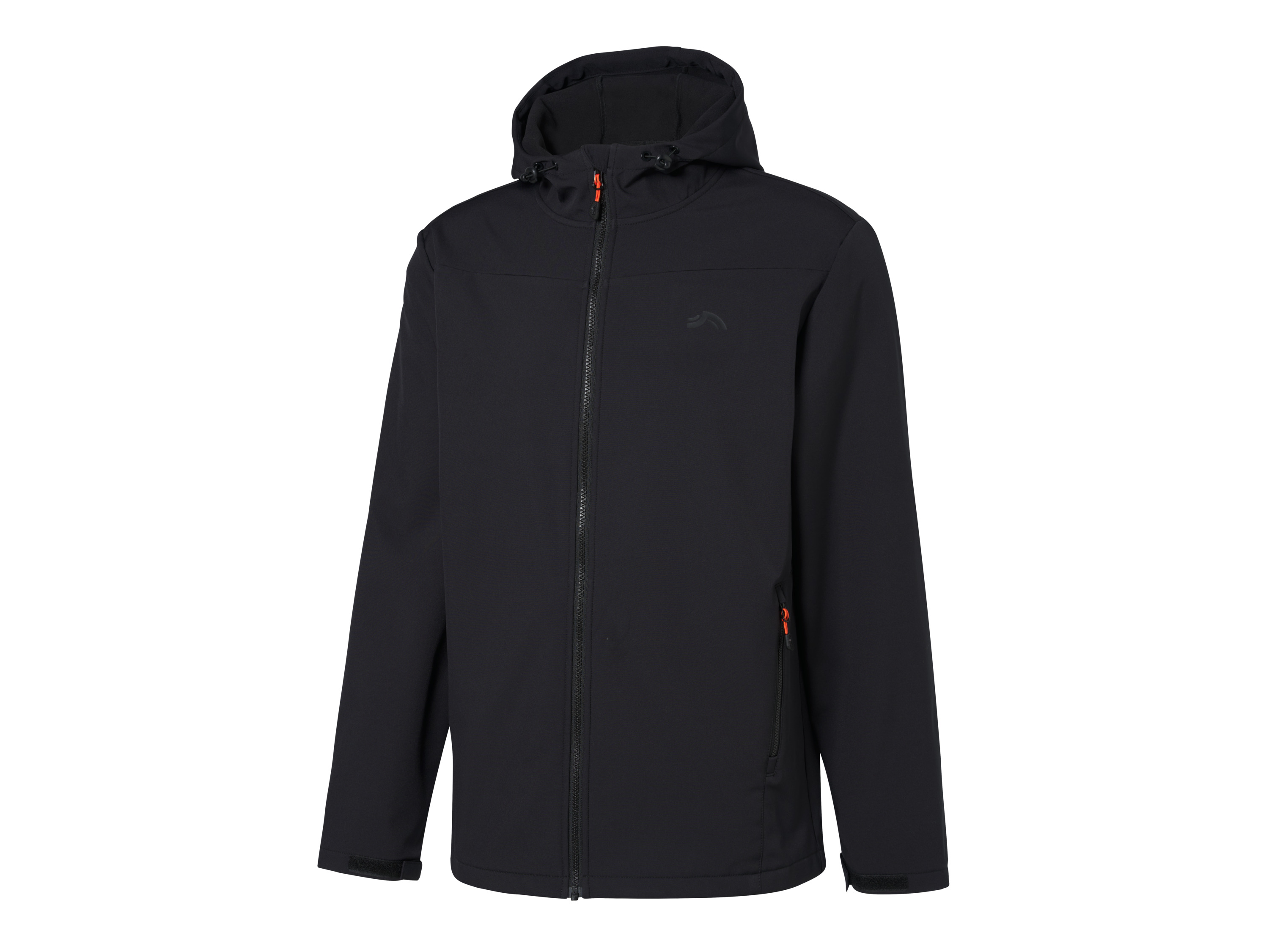 Crivit Kurtka termiczna męska softshell Czarny, L 52-54