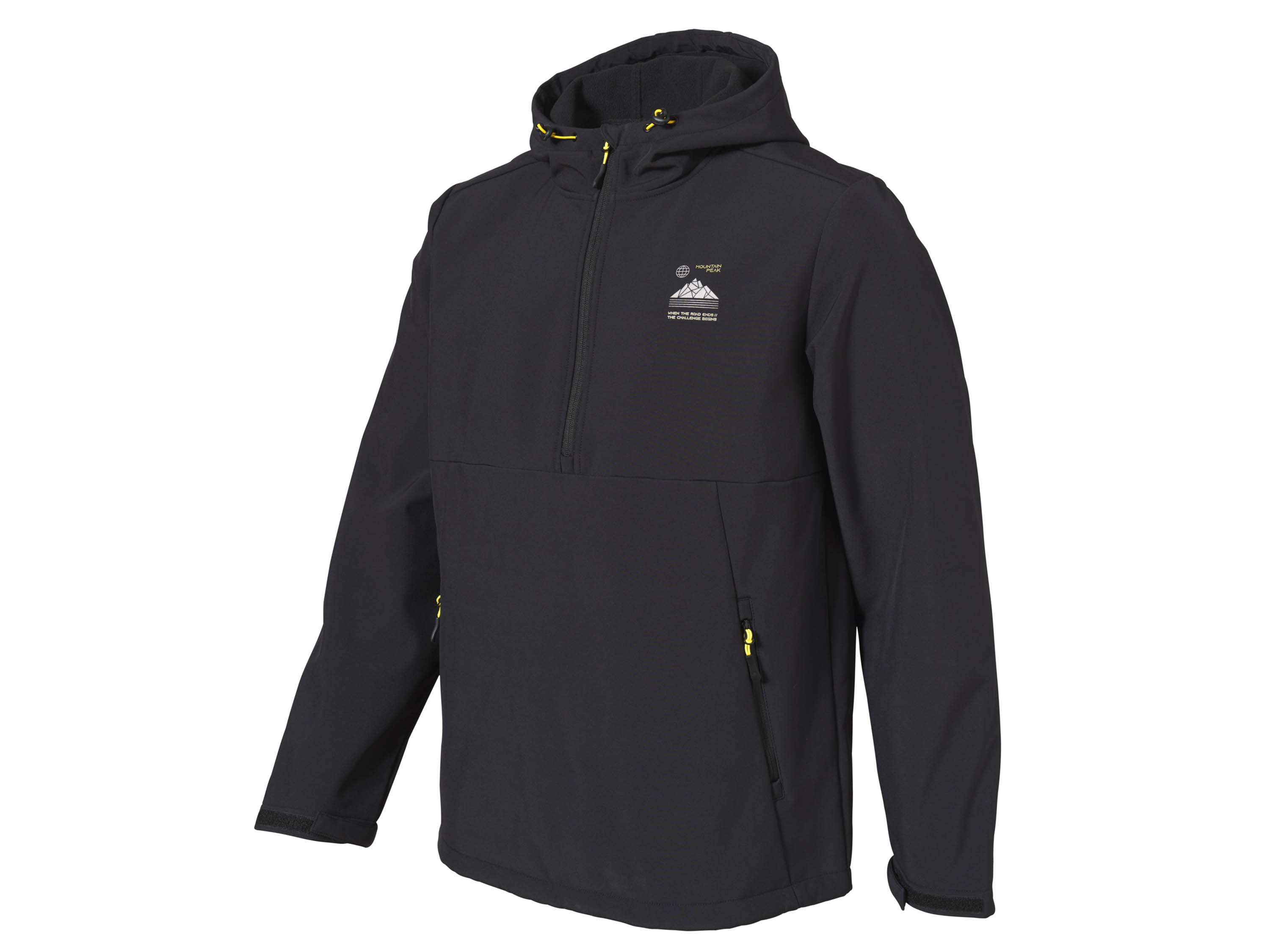 Crivit Kurtka softshell męska Czarny, XL 56/58