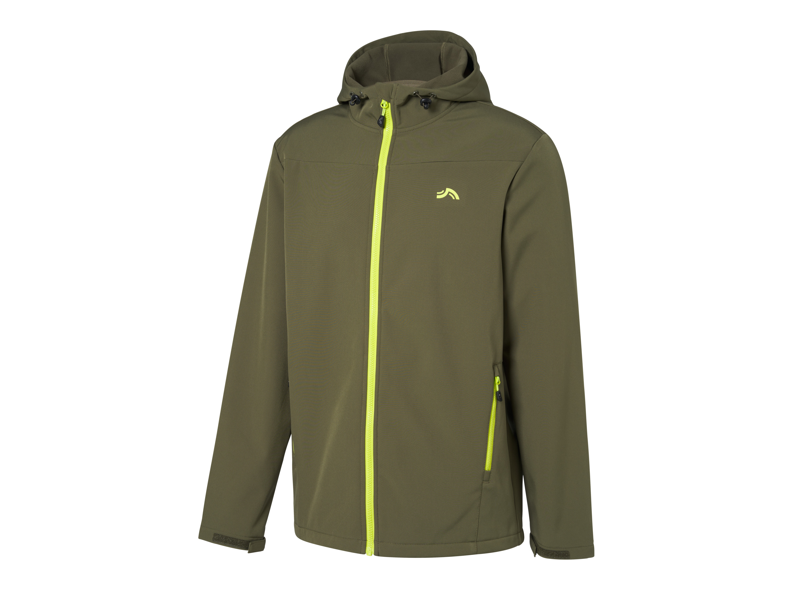 Crivit Kurtka termiczna męska softshell Zielony, L 52-54