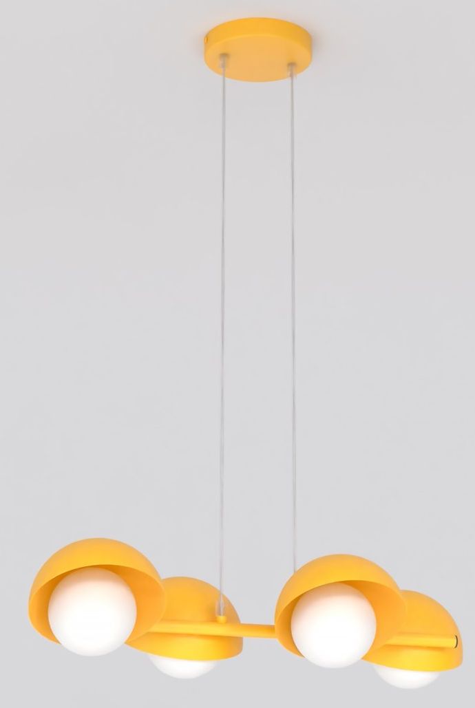 Darmowa Dostawa - Lampa wisząca 4x8 W pomarańczowa Emibig Boom 15914