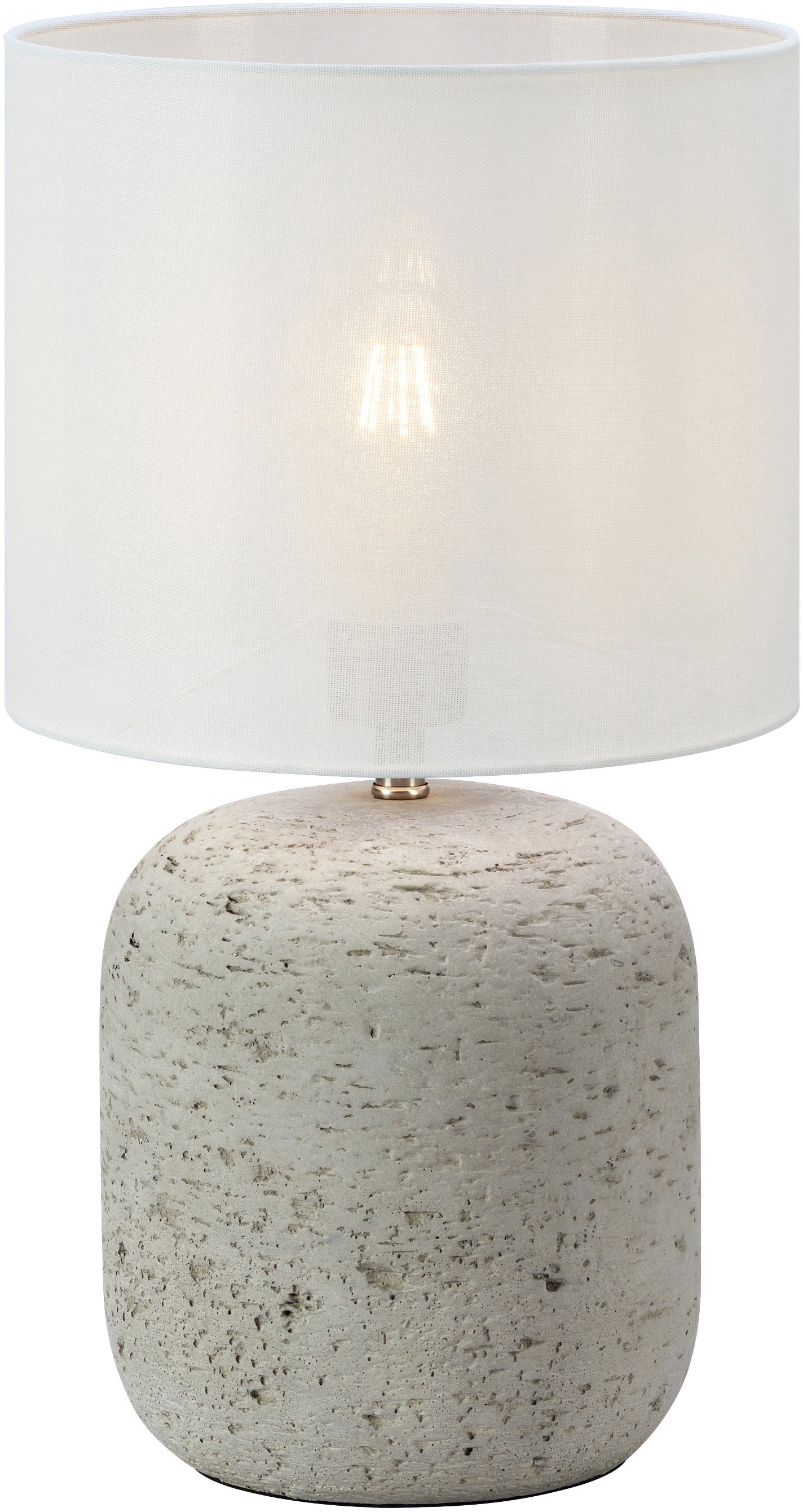 Darmowa Dostawa - Lampa stołowa 1x40 W szara-cement Markslöjd Montagna 108862