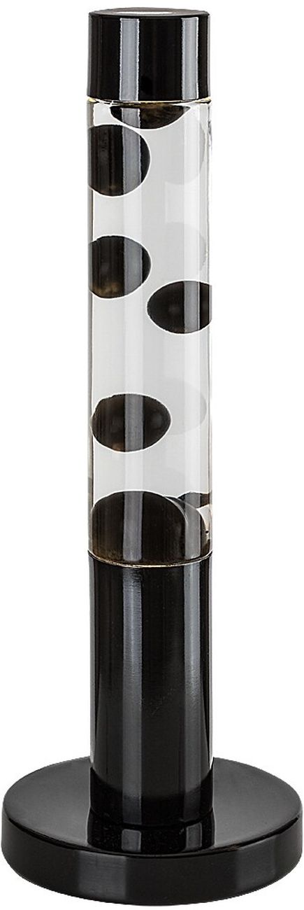 Darmowa Dostawa - Lampa stołowa 1x25 W czarna-przezroczysta Rabalux Lavastic 76027